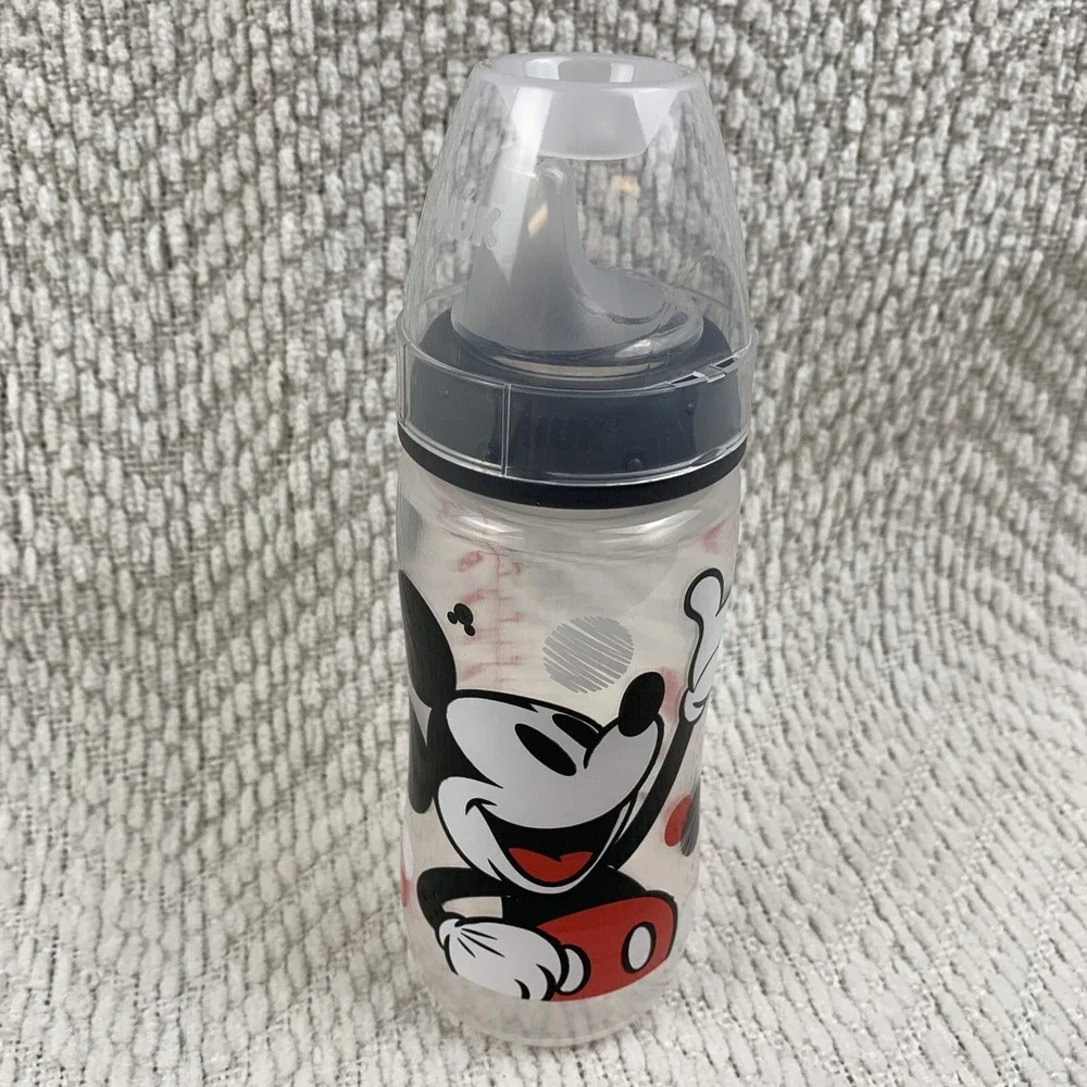 NUK‎ Active Cup Soft Spout Transition Sippy Cup Mickey Mouse 10oz 8+m NWOT